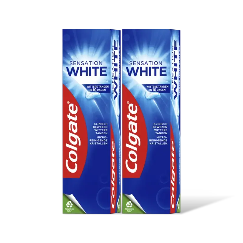 Colgate Tandpasta Sensation White 2-pack