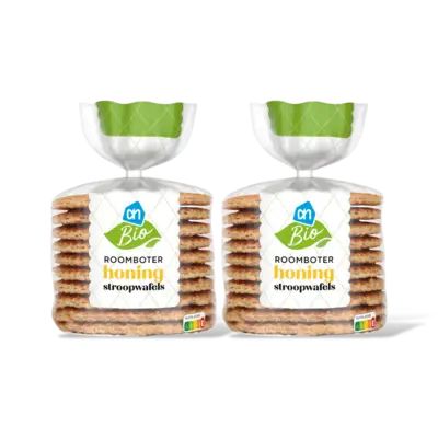 pdp-image-AH Biologisch Honing stroopwafels 2-pack