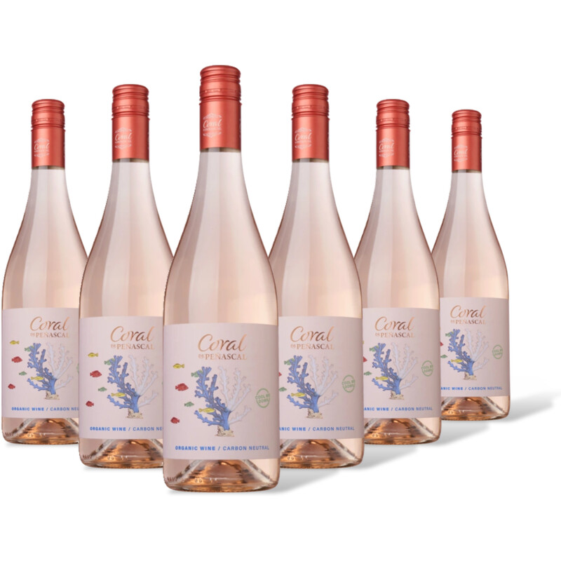 Coral de Peñascal Ethical rosé organic wine 6 stuks