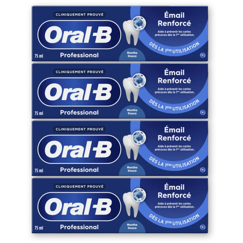 Oral-B Science glazuur densiteit 4-pack
