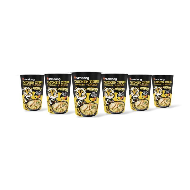 Chicken jjigae k-noodles 6-pack