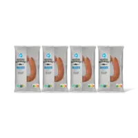 AH Magere slagersrookworst 4-pack