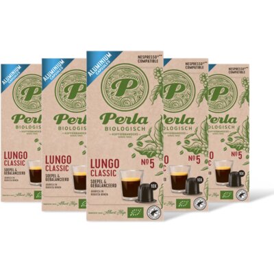 pdp-image-Perla Biologisch Lungo classic capsules 5-pack