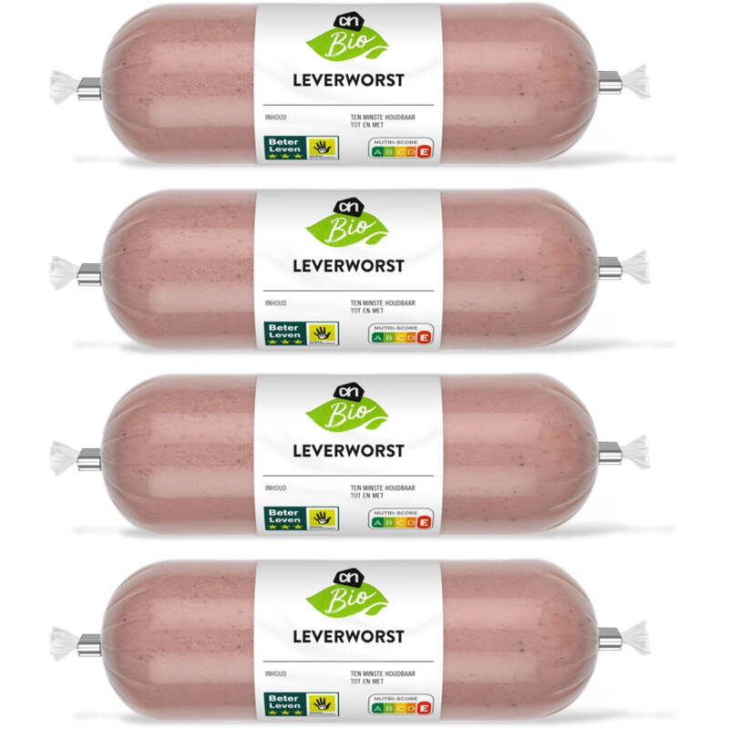 AH Biologisch Leverworst 4pck