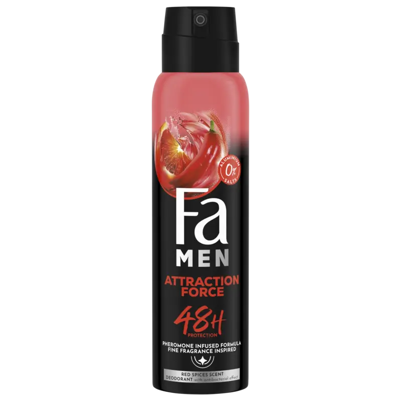 Fa Men attraction force deodorant spray