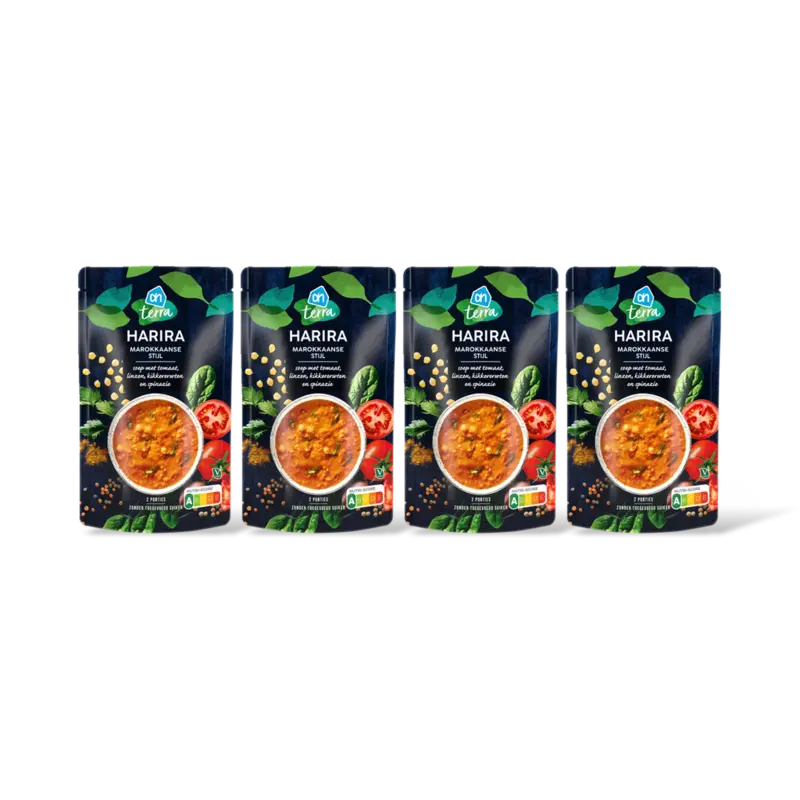 AH Terra Marokkaanse harira soep 4-pack