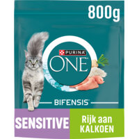 Purina ONE Sensitive rijk aan kalkoen