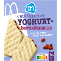 Een afbeelding van AH Fruitbiscuit yoghurt bosvruchtensmaak