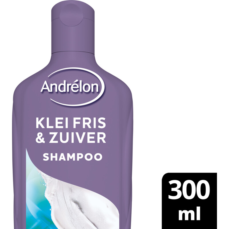 Een afbeelding van Andrélon Shampoo Klei Fris & Zuiver