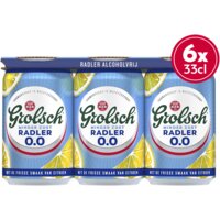 Een afbeelding van Grolsch Radler citroen 0.0 minder zoet 6-pack