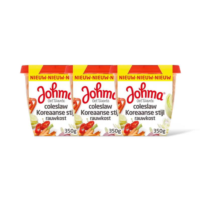 Johma Coleslaw Koreaanse rauwkost 3-packb