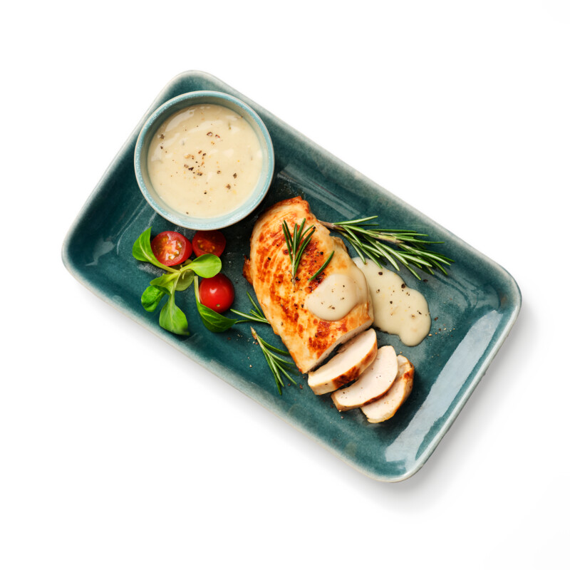 Een afbeelding van AH Excellent Rozemarijn sinaasappel saus