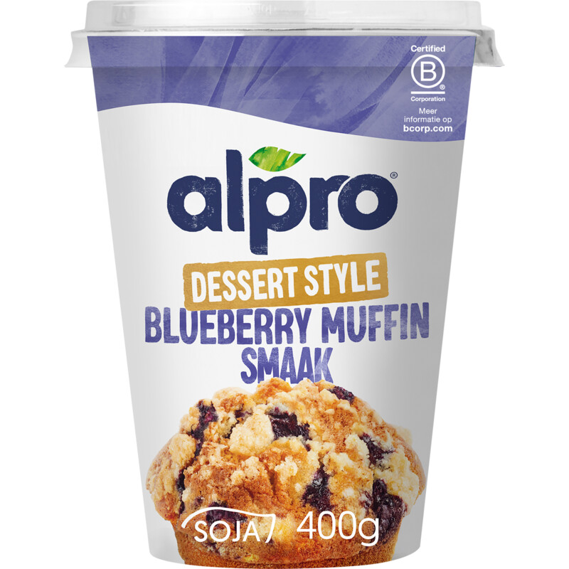 Alpro Yoghurt bosbessen muffin smaak