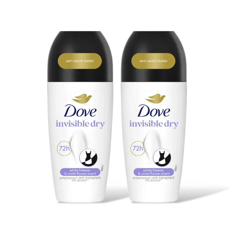 Dove Invisible dry anti-transpirant 2-pack