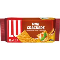 Een afbeelding van LU Mini crackers tomaat & basilicum