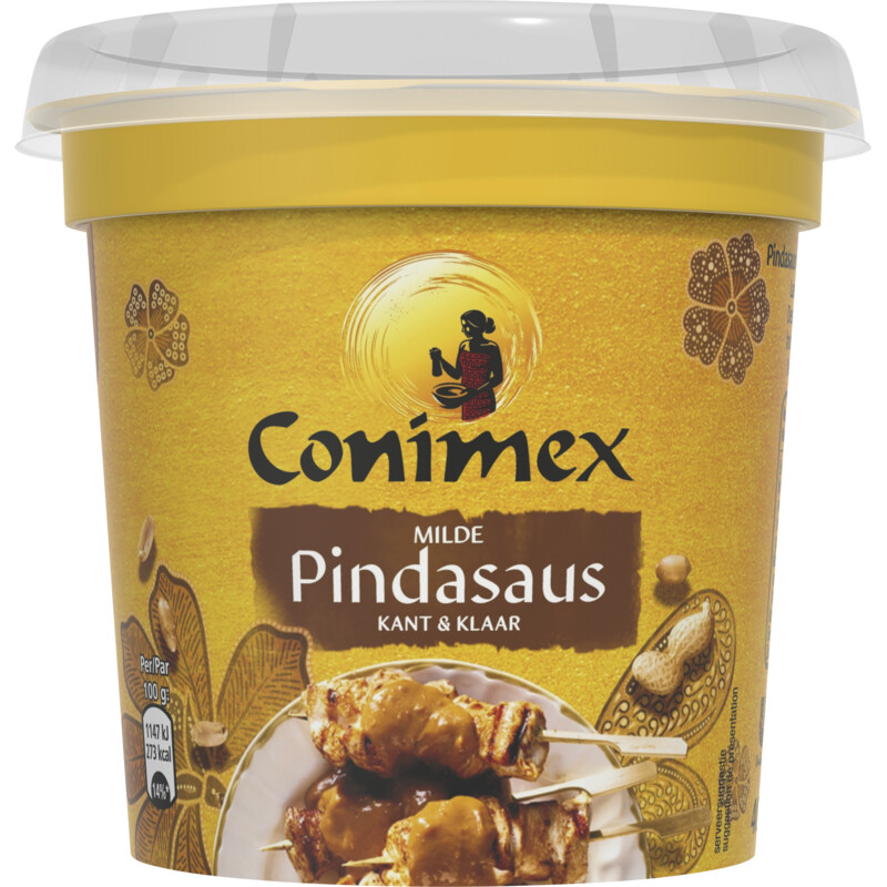 Een afbeelding van Conimex Milde pindasaus kant & klaar