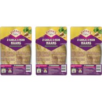 Patak's Naan garlic & coriander 3-pack