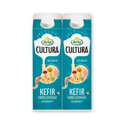 pdp-image-Arla Cultura kefir vanillesmaak 2-pack