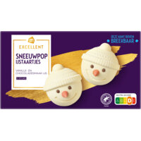 Een afbeelding van AH Excellent Sneeuwpop ijstaartjes