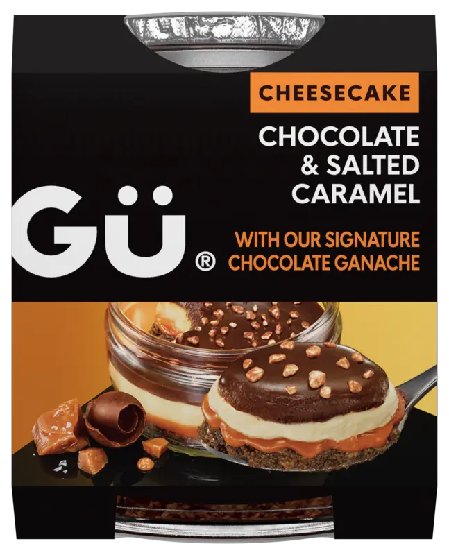Gü Chocolate & salted caramel cheesecake
