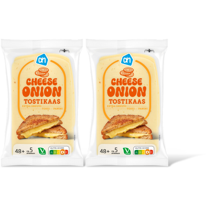 AH Tostikaas cheese onion 50+ 2-pack