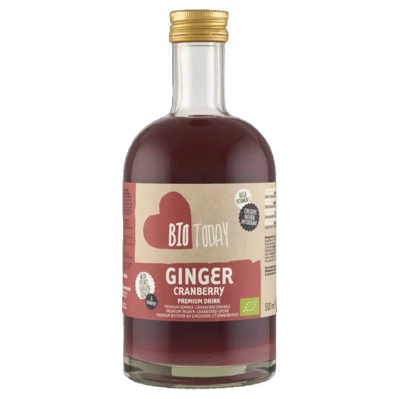 BioToday Premium gember-cranberry drankje