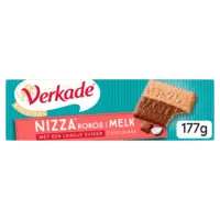 Verkade Nizza kokos melk chocolade