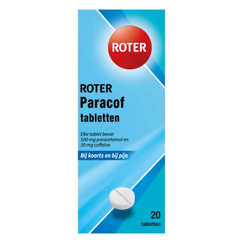 Paracof tabletten 500/50 mg