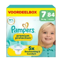 Pampers Premium protection maat 7 economy pack