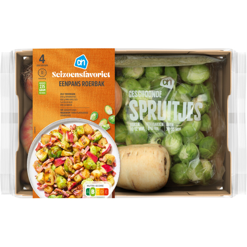 Een afbeelding van AH Eenpans roerbak verspakket