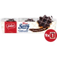 Een afbeelding van Lotus Mini Suzy wafel chocolade bel