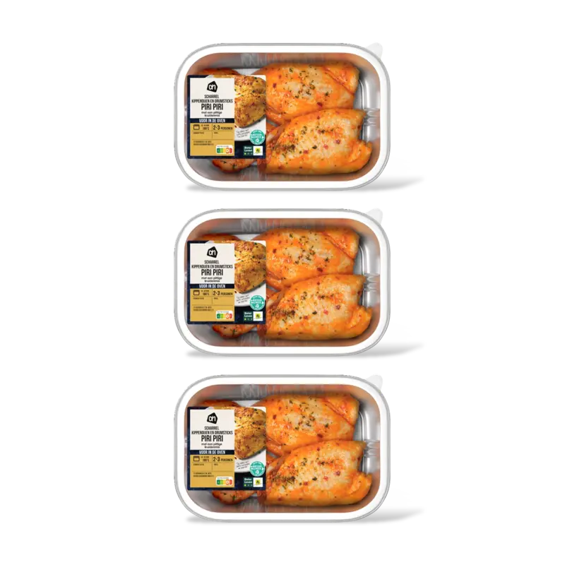 AH Ovenschotel scharrelkip piri piri 3-pack