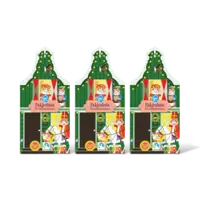 AH Pakjeshuis met chocoladehamsters 3-pack
