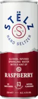 Stëlz Hard seltzer raspberry