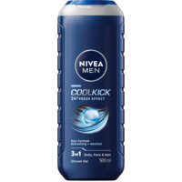 Een afbeelding van NIVEA Men cool kick shower gel