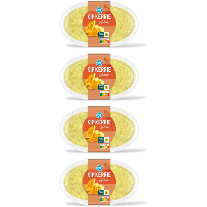 AH Kip kerrie salade 4-pack