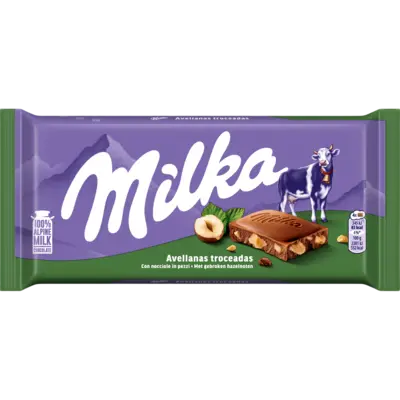 pdp-image-Milka Chocoladereep gebroken hazelnoten
