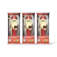 AH Sintfiguur melkchocolade 3pack