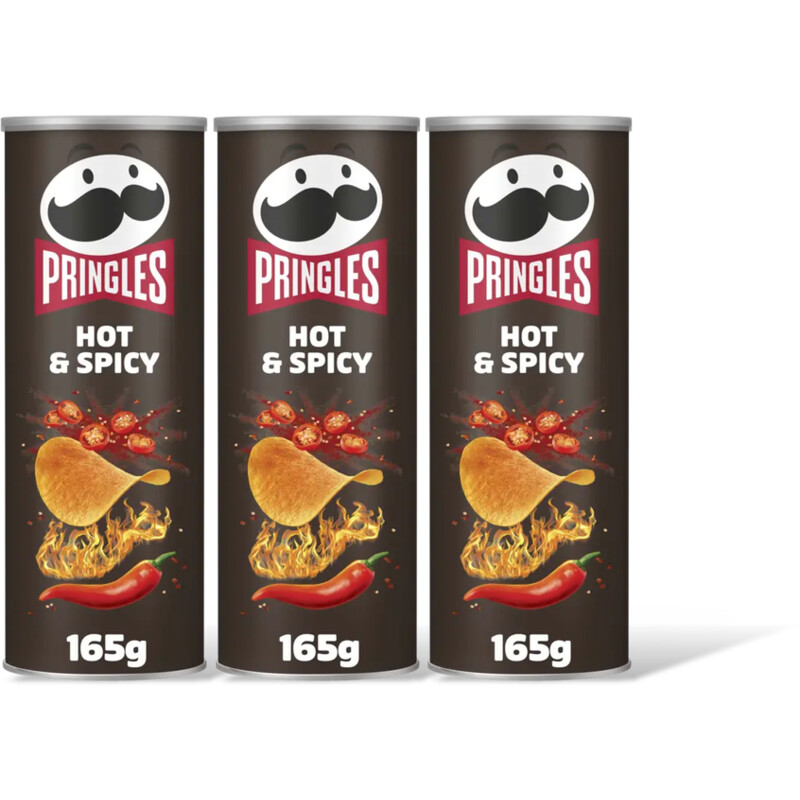Pringles Hot & spicy 3-pack