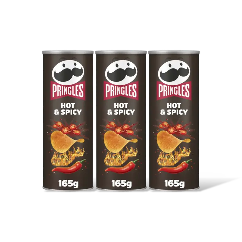 Pringles Hot & spicy 3-pack