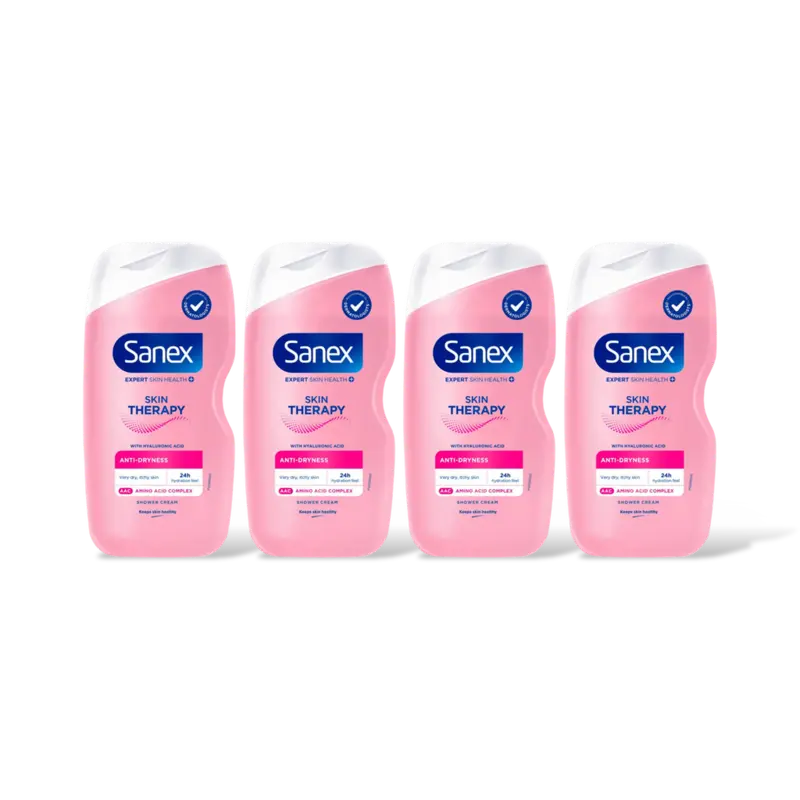 Sanex Skin therapy anti-dryness 4-pack