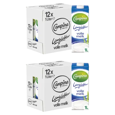 pdp-image-Campina Langlekker volle melk 2-pack