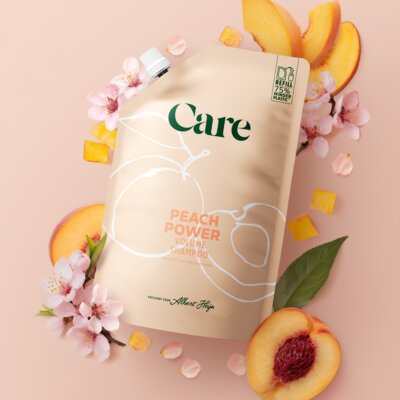pdp-image-Care Peach power volume shampoo refill