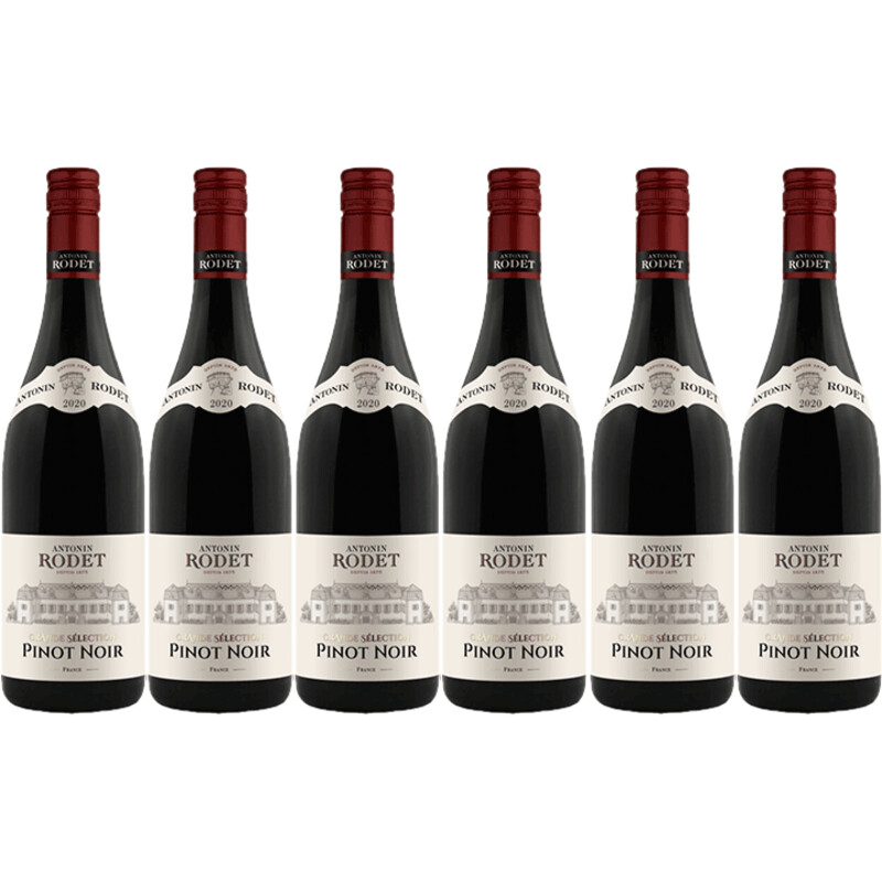 Een afbeelding van Antonin Rodet Vin de france pinot noir 6 flessen