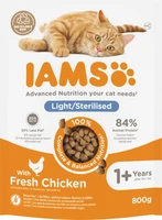 IAMS For vitality 1+ sterilised fresh chicken
