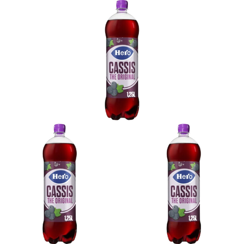 Een afbeelding van Hero Cassis Original Voordeelpakket