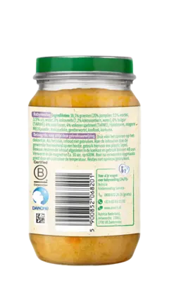 pdp-image-Olvarit Pompoen curry met linzen 8m+