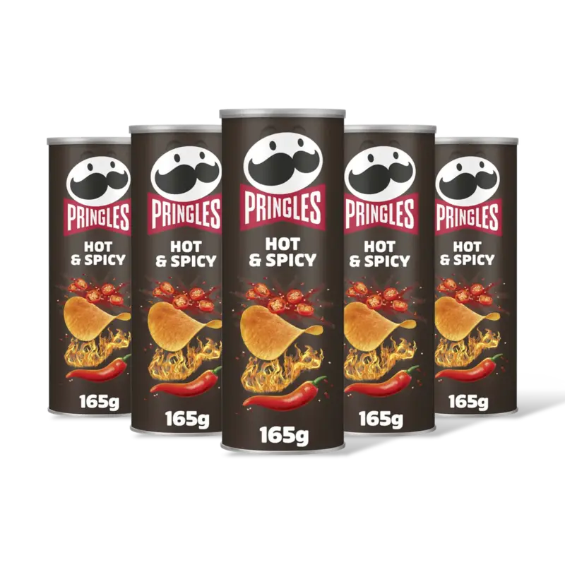 Pringles Hot & spicy 5-pack