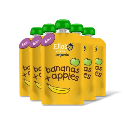 pdp-image-Ella's kitchen Bananas + apples 4m+ 5-pack