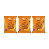 Ella's kitchen Maize puffs wortel + pastinaak 6m+ 3-pck
